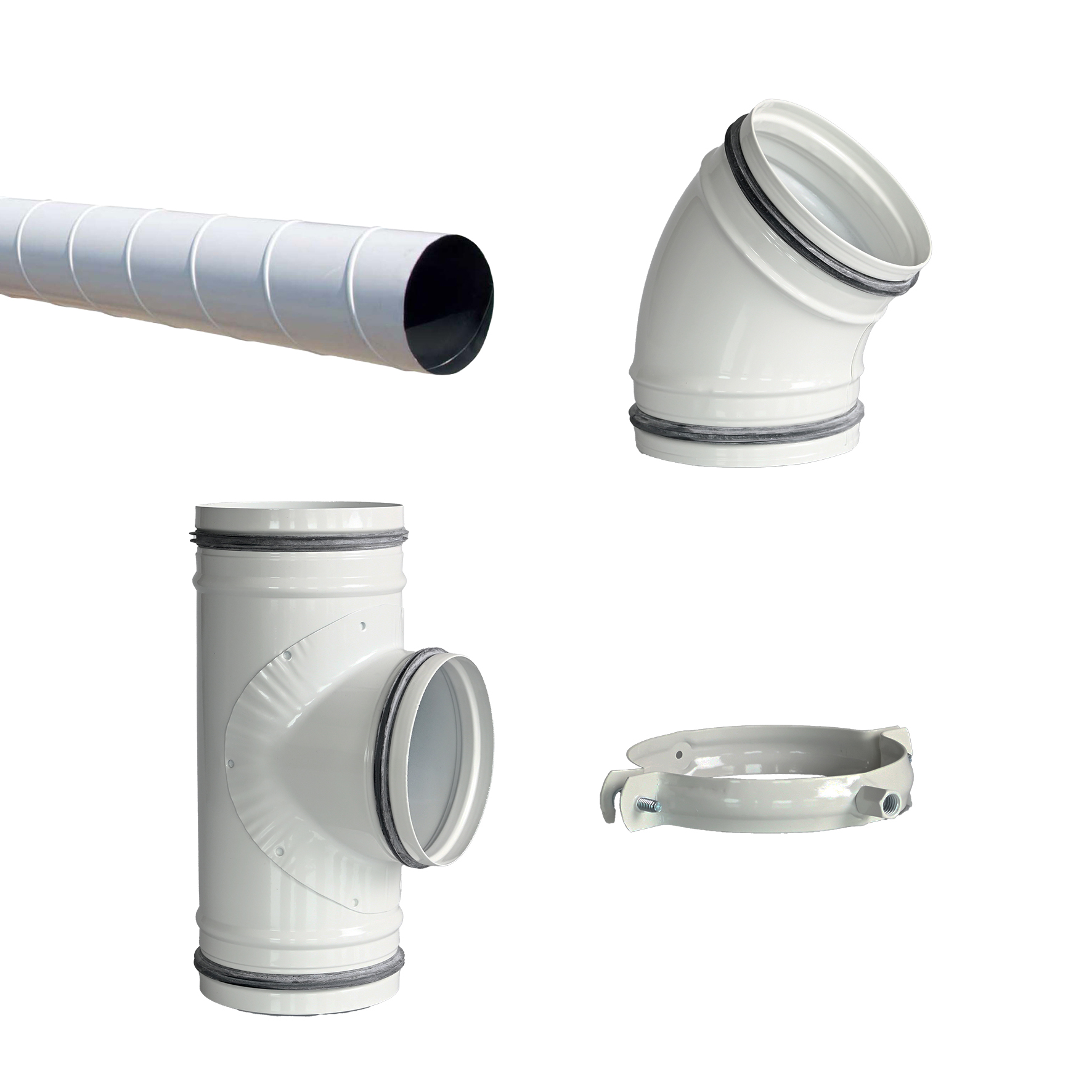 R-Vent Buizen en hulpstukken PU-gecoat